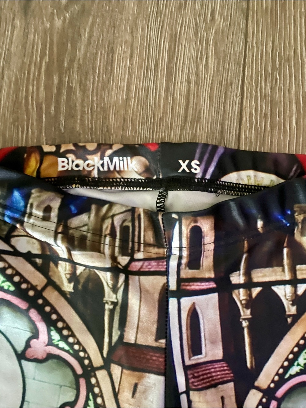 BlackMilk Stained Glass Leggings - Size XS - Picture 4 of 4